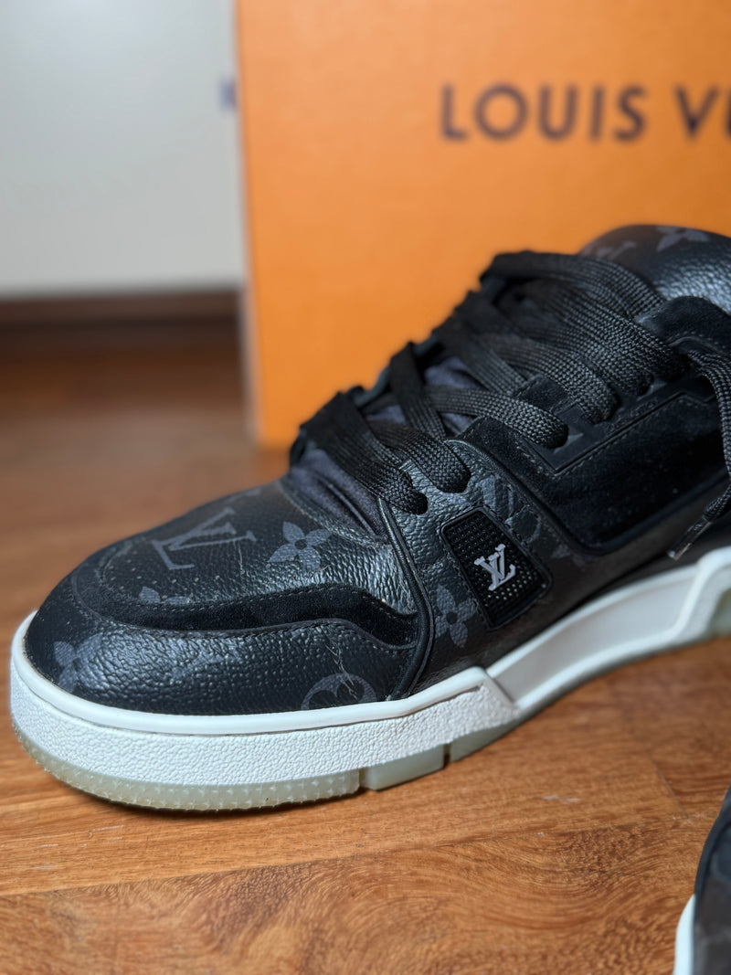 Louis Vuitton Trainers Black Monogram
