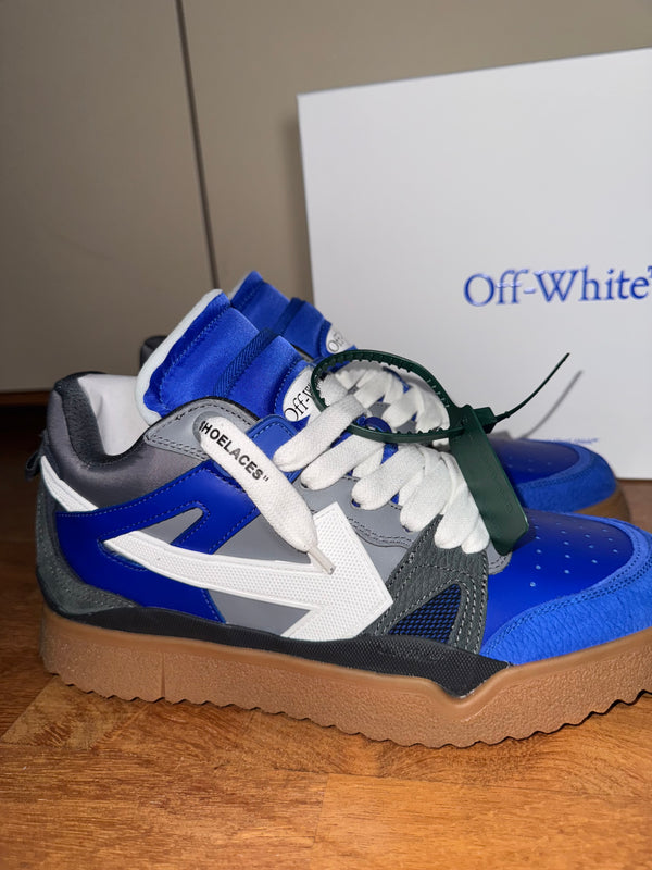 Off White Mid Top Sponge