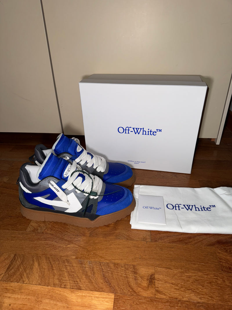 Off White Mid Top Sponge