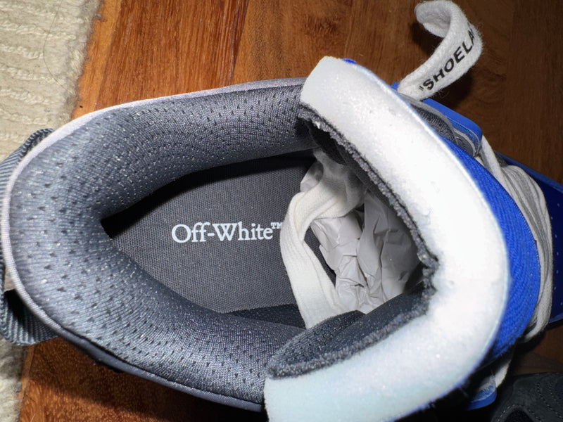 Off White Mid Top Sponge
