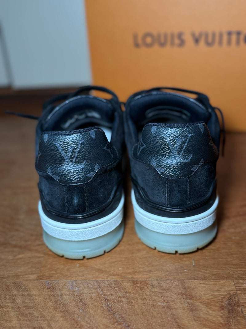 Louis Vuitton Trainers Black Monogram