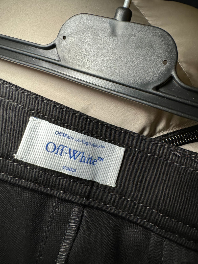 Pantalone Cargo Off White
