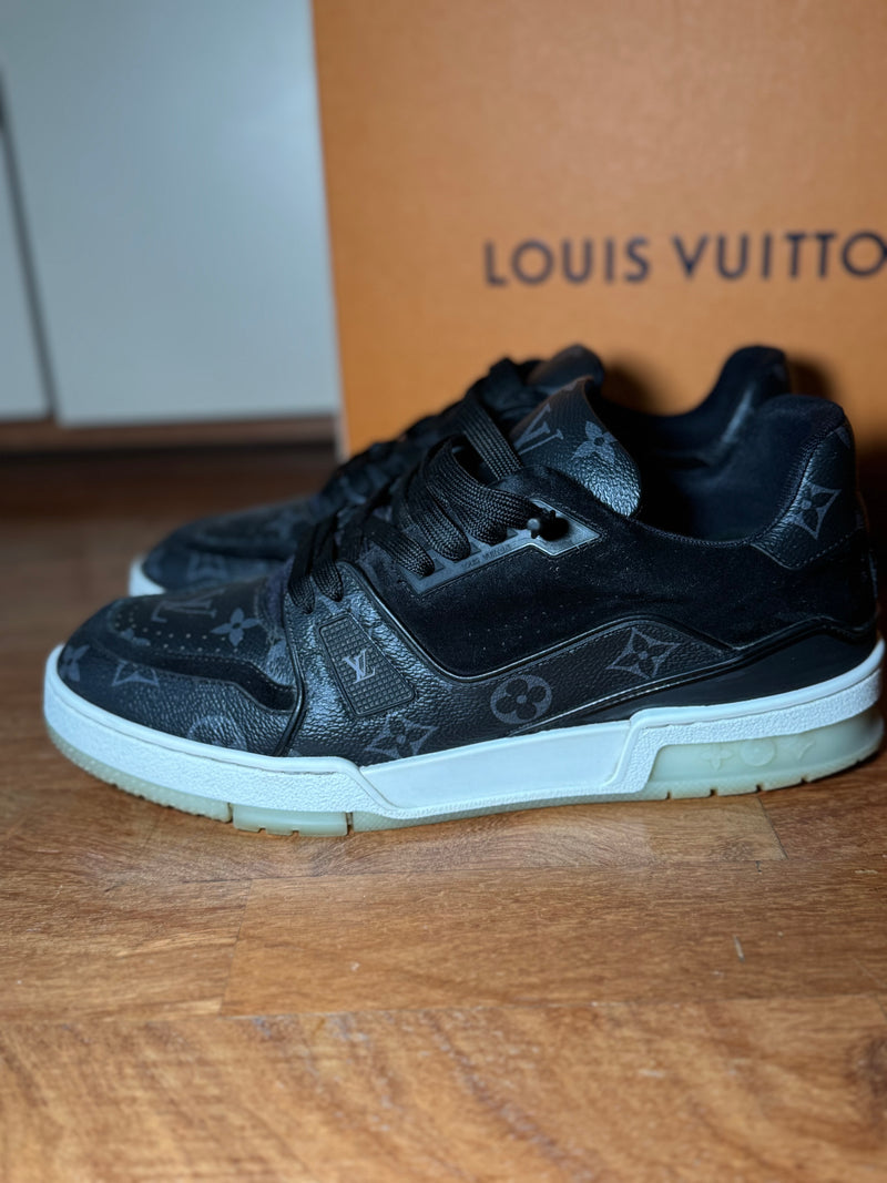 Louis Vuitton Trainers Black Monogram
