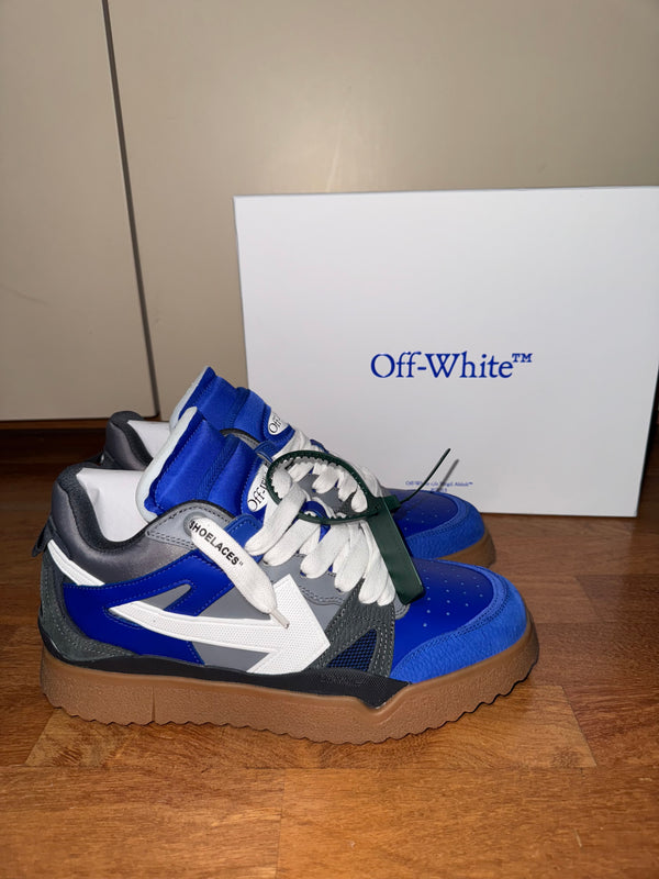 Off White Mid Top Sponge