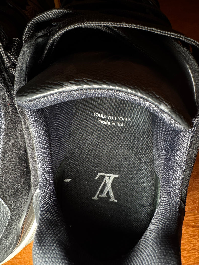 Louis Vuitton Trainers Black Monogram