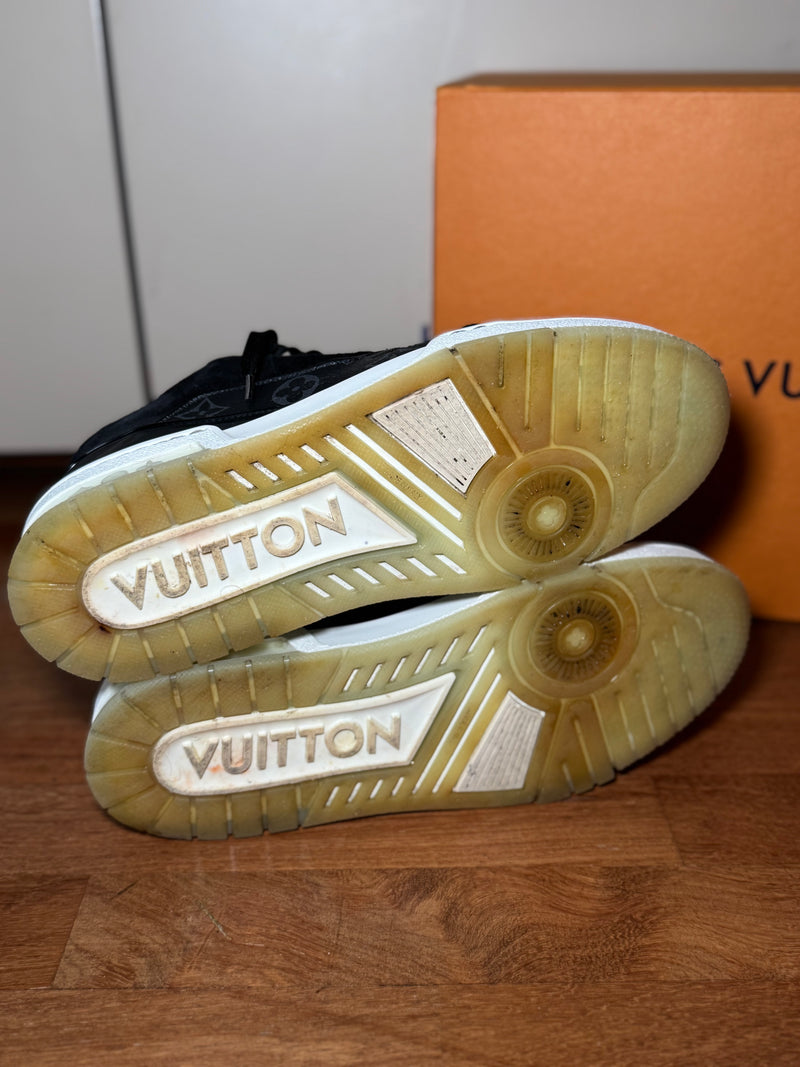 Louis Vuitton Trainers Black Monogram
